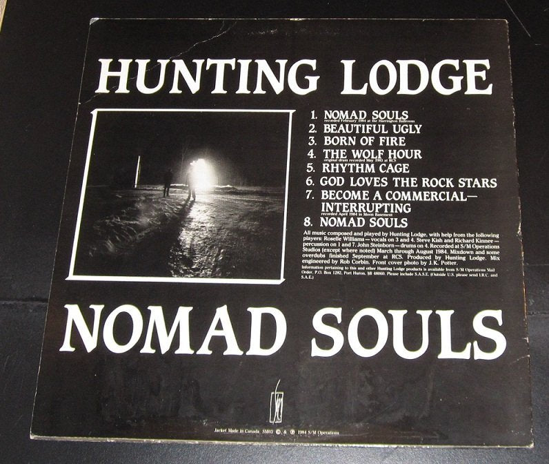 Hunting Lodge -Nomad Souls LP (1984 US press)